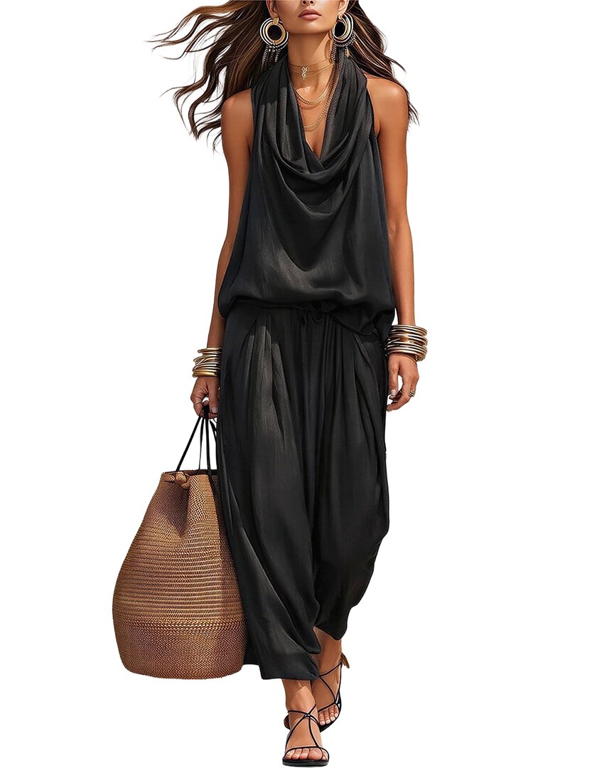 Emma Way Jumpsuit In Black