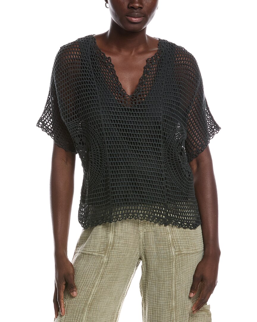 Xcvi Centre Top In Green