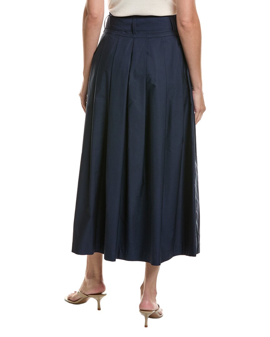 Weekend Max Mara Agiate Skirt In Navy