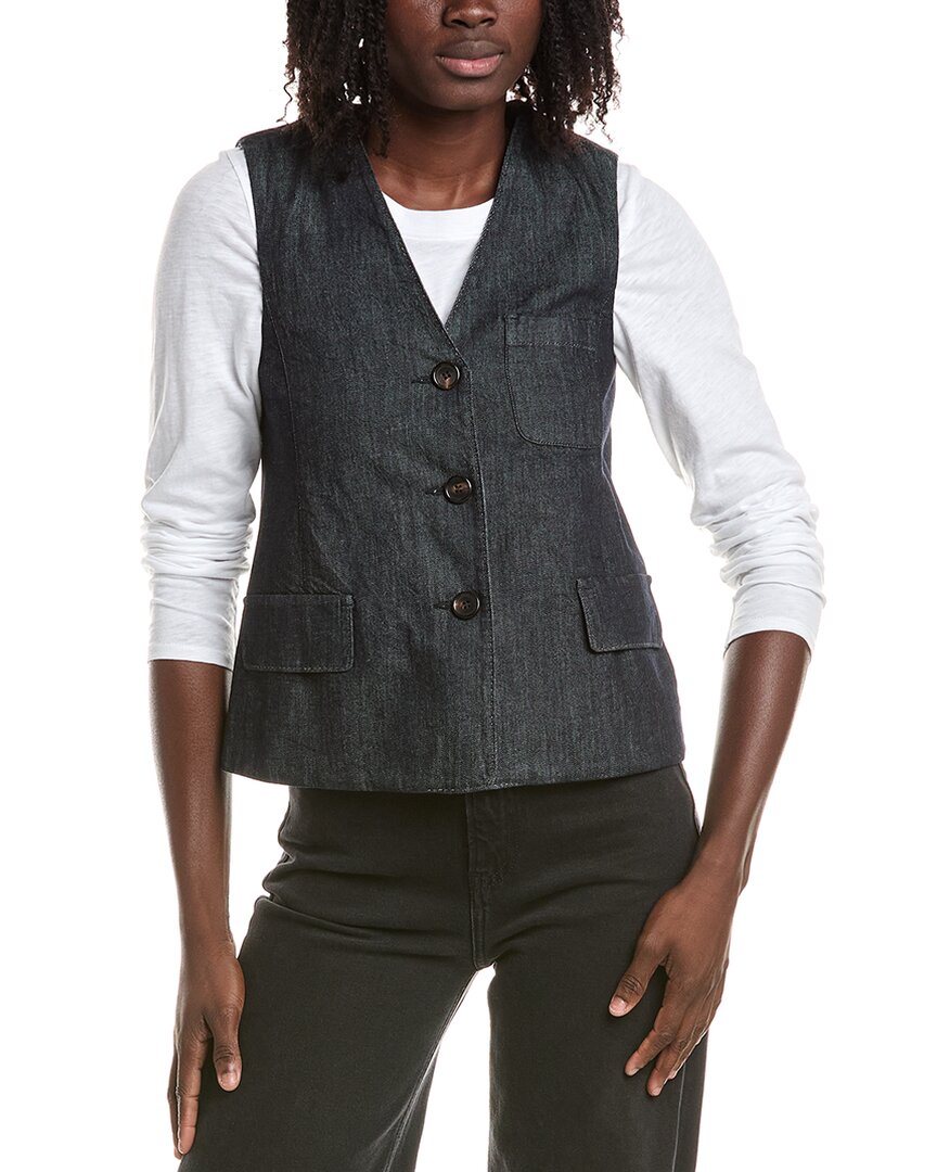Max Mara Cinzia Vest In Blue