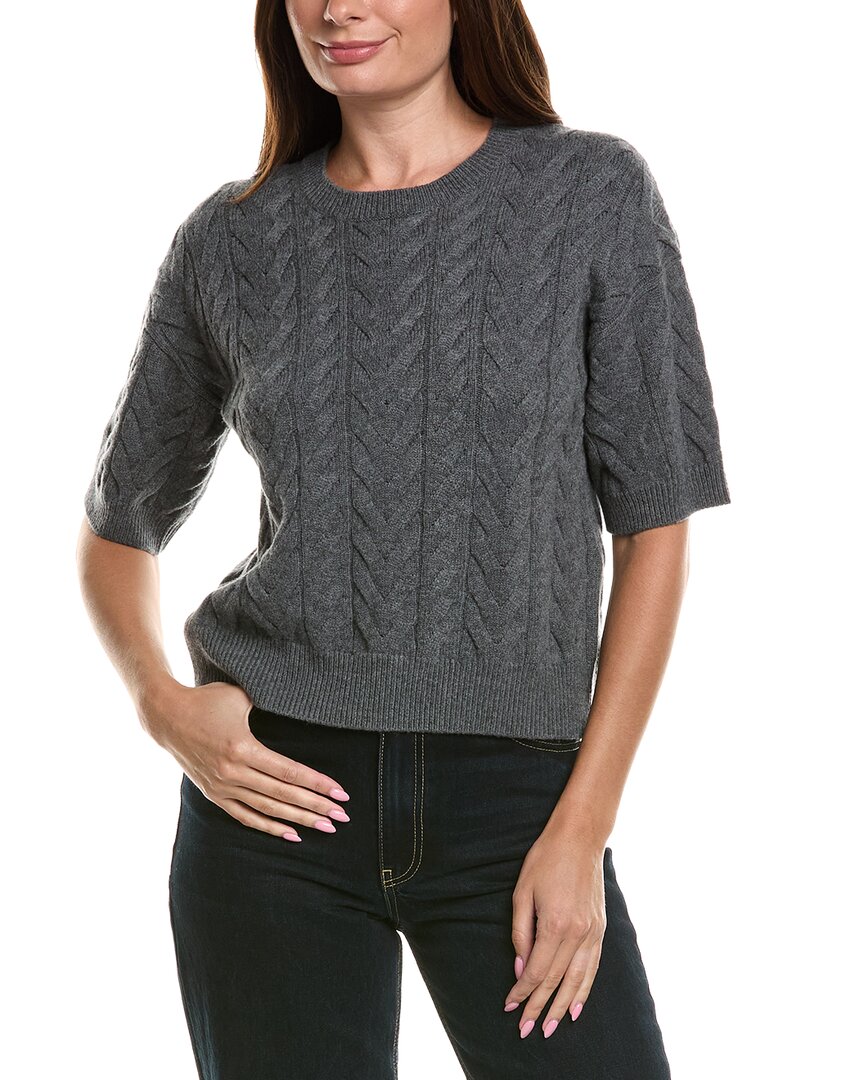 Max Mara Dominus Wool Sweater In Grey