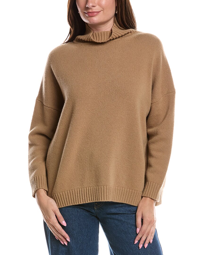Max Mara Borgia Wool Sweater In Tan