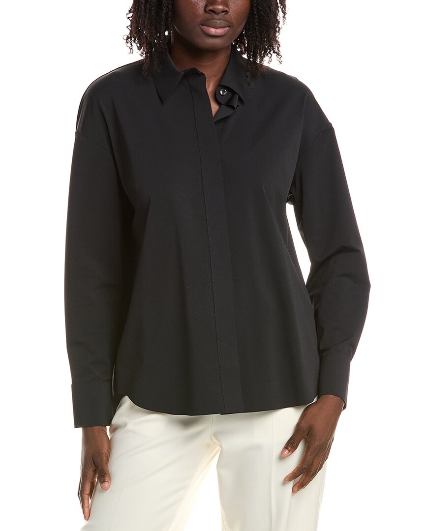 Max Mara Mm By  Ululo Blouse In Black