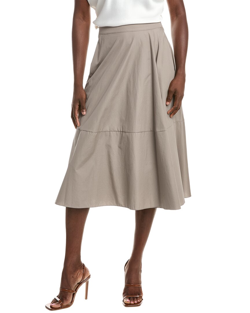 Max Mara S  Desy Skirt In Grey
