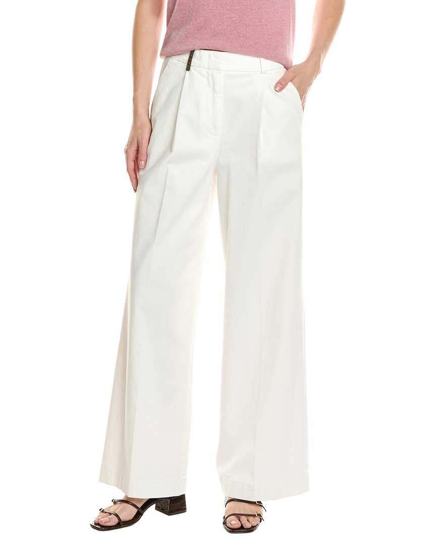 Peserico Trouser In White