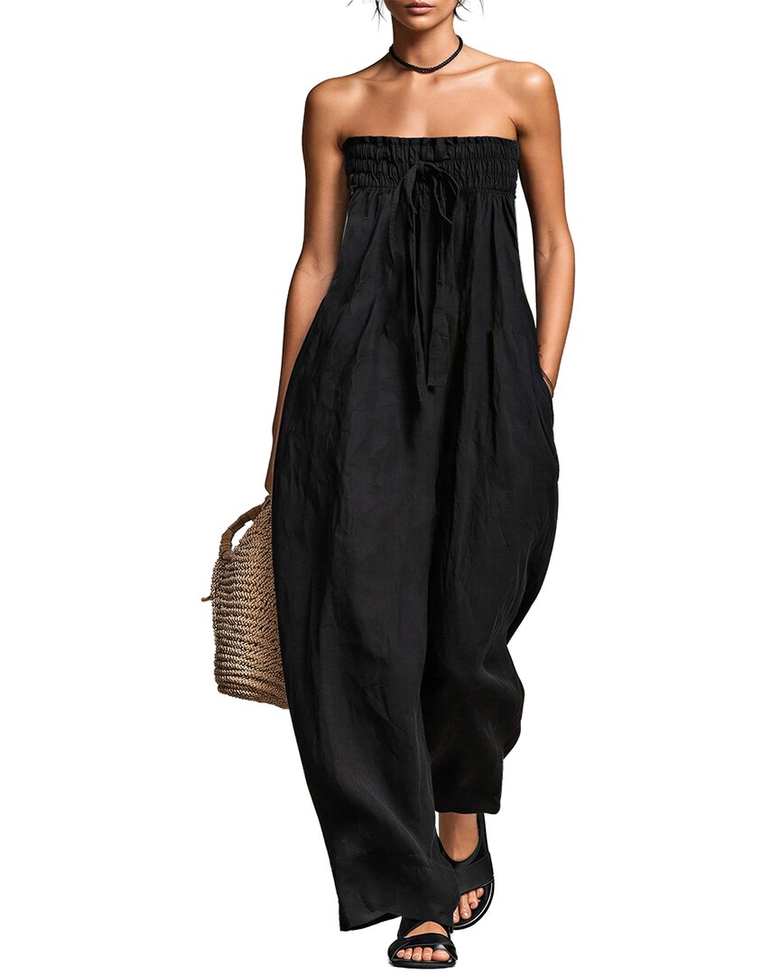 Amanda Royal Jumpsuit In Black