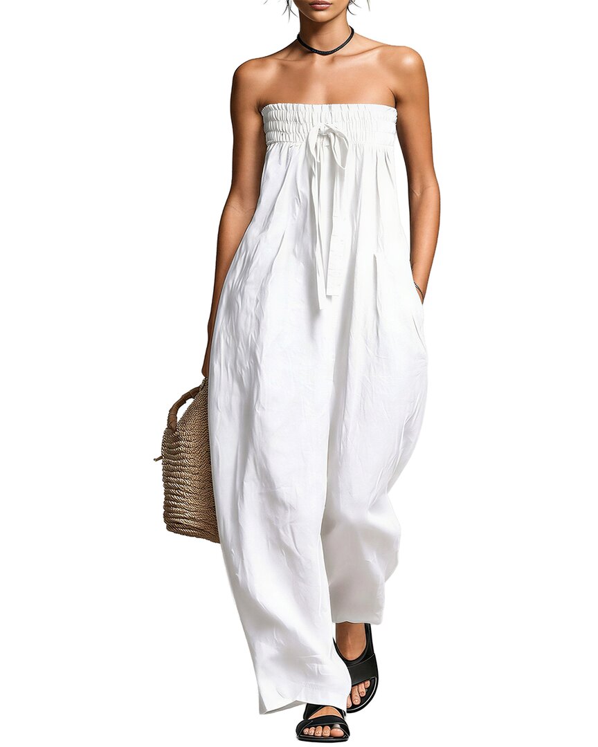 Amanda Royal Jumpsuit In White