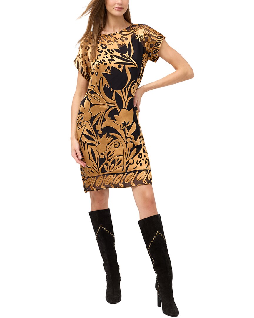 Johnny Was Daiyu Silk-blend Dress In Dvd-davidii