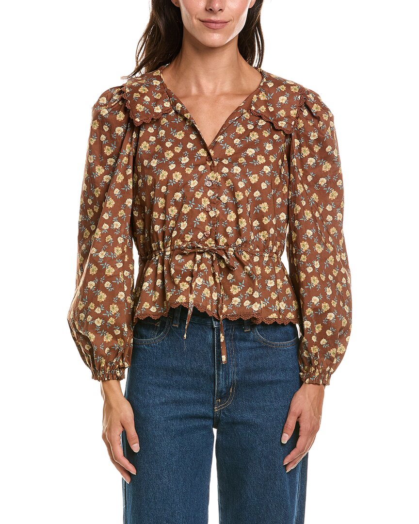 Celestine Sei Top In Brown