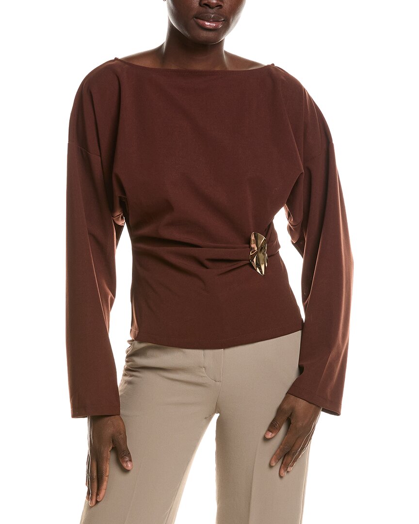 To My Lovers Top In Brown