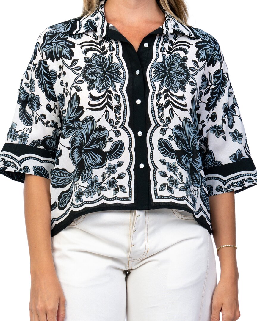 Tolani Maura Top In Silver