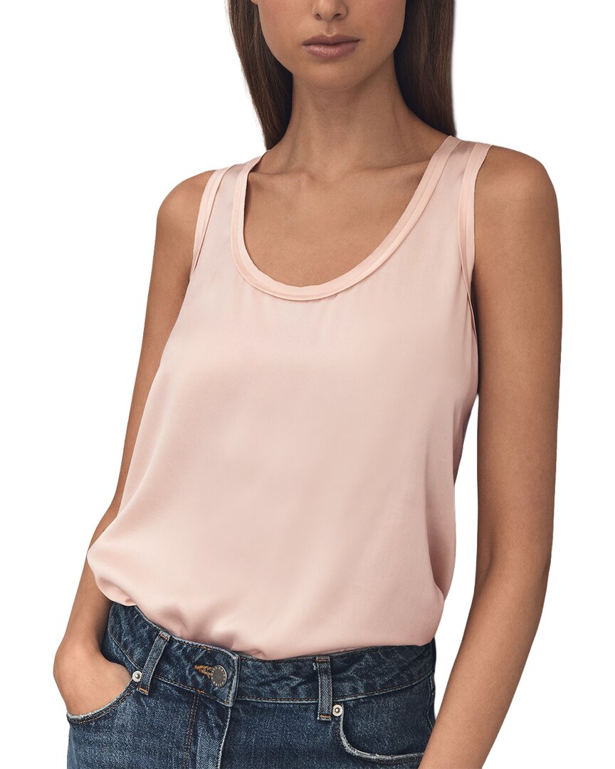 Reiss Riley Silk-blend Vest