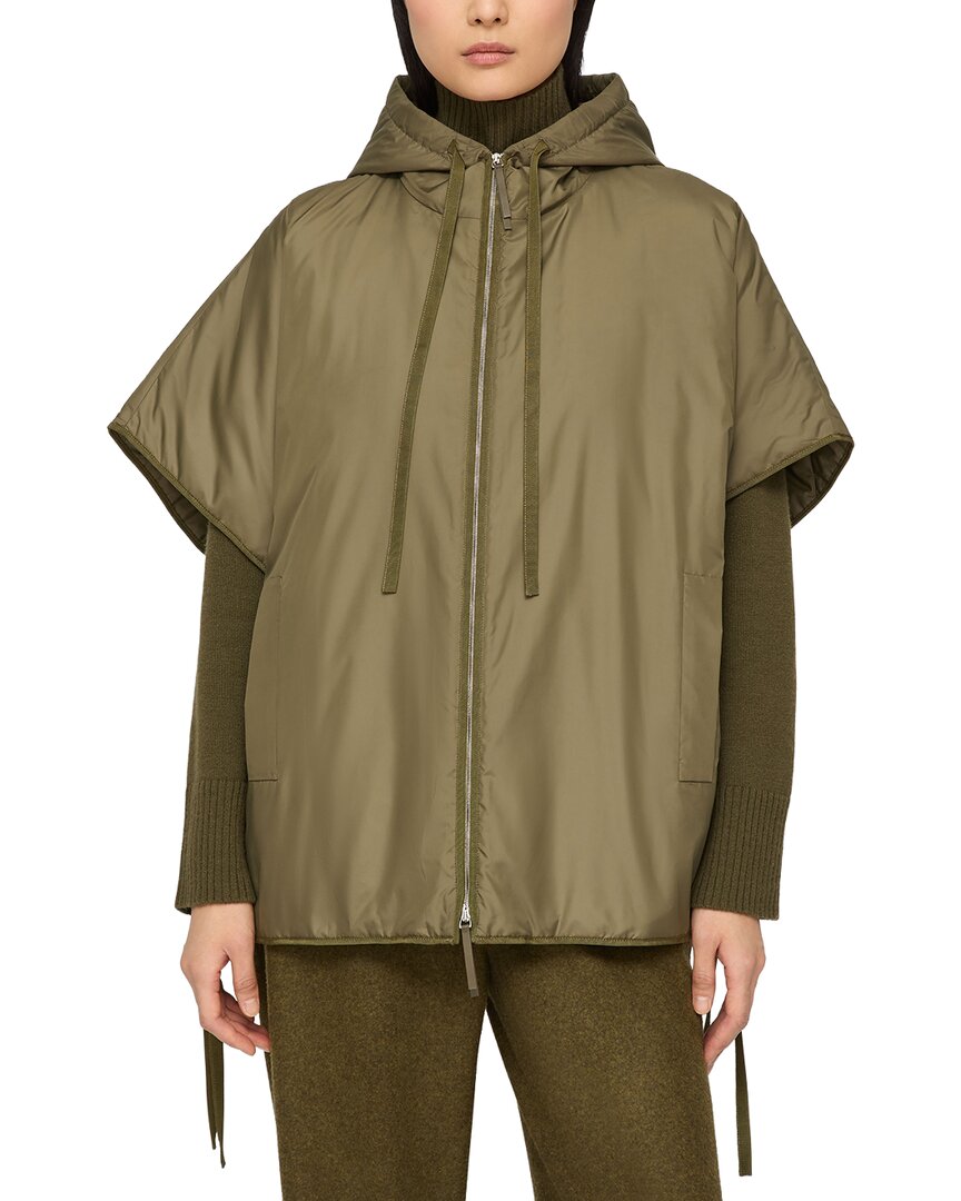 Lafayette 148 New York Cape In Fogre-forage Green