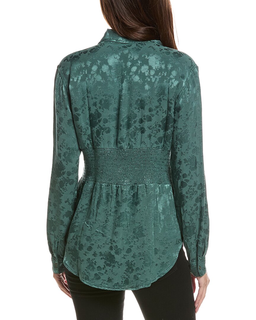 Xcvi Senneca Blouse In Blue