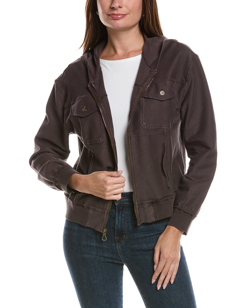 Xcvi Balfore Bomber Jacket In Brown