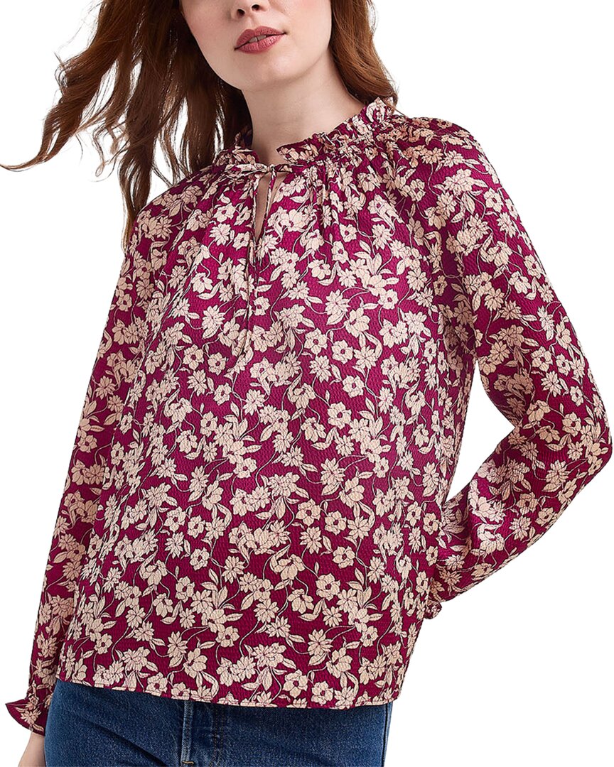 Draper James Long-sleeve Top In Pink
