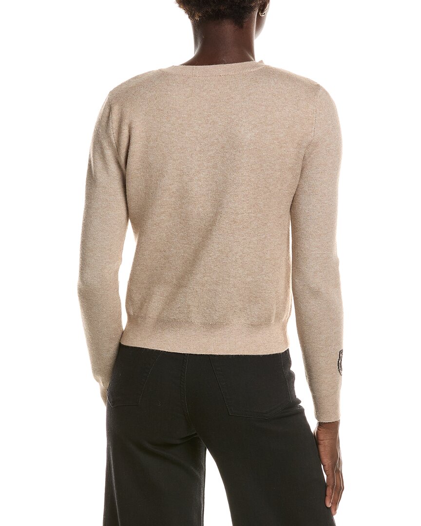 Hunter Button Front Cardigan In Brown