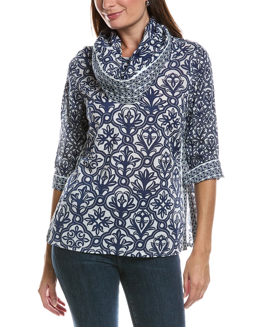 Gretchen Scott Voile Funnel Wall Of Secret Top In White