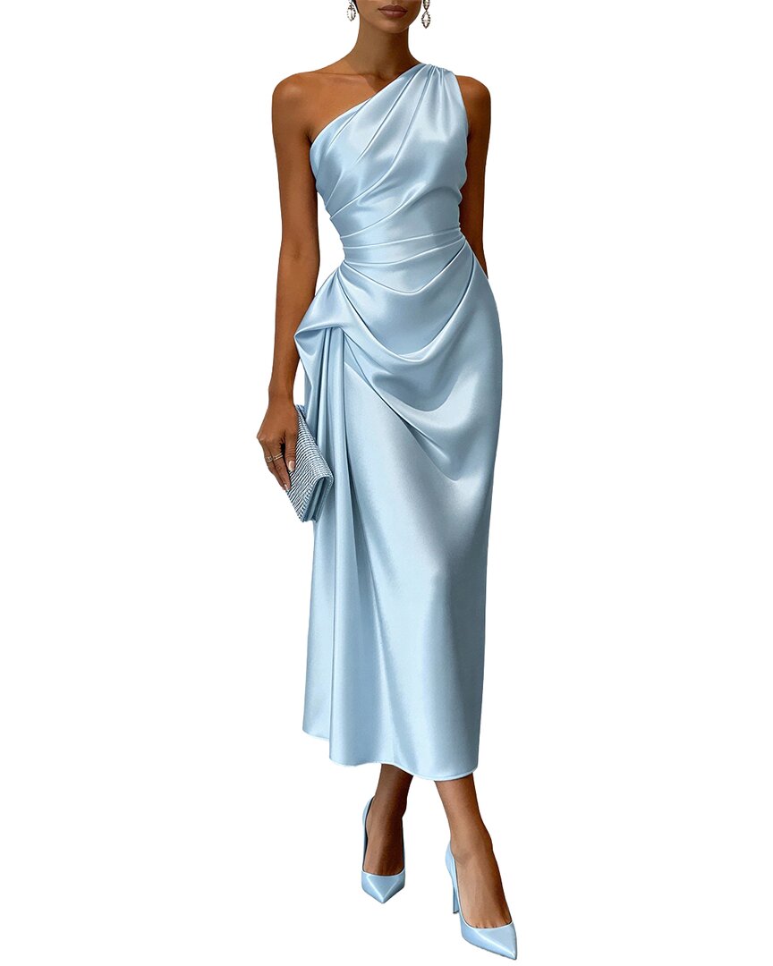Esea Midi Dress In Blue