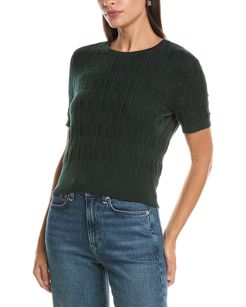 Rag & Bone Ren Plaid Sweater In Green