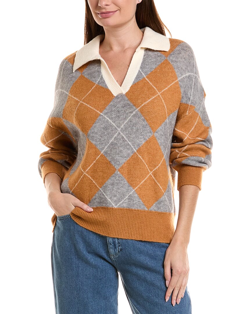 Anna Kay Rafa Cashmere-blend Pullover In Multi