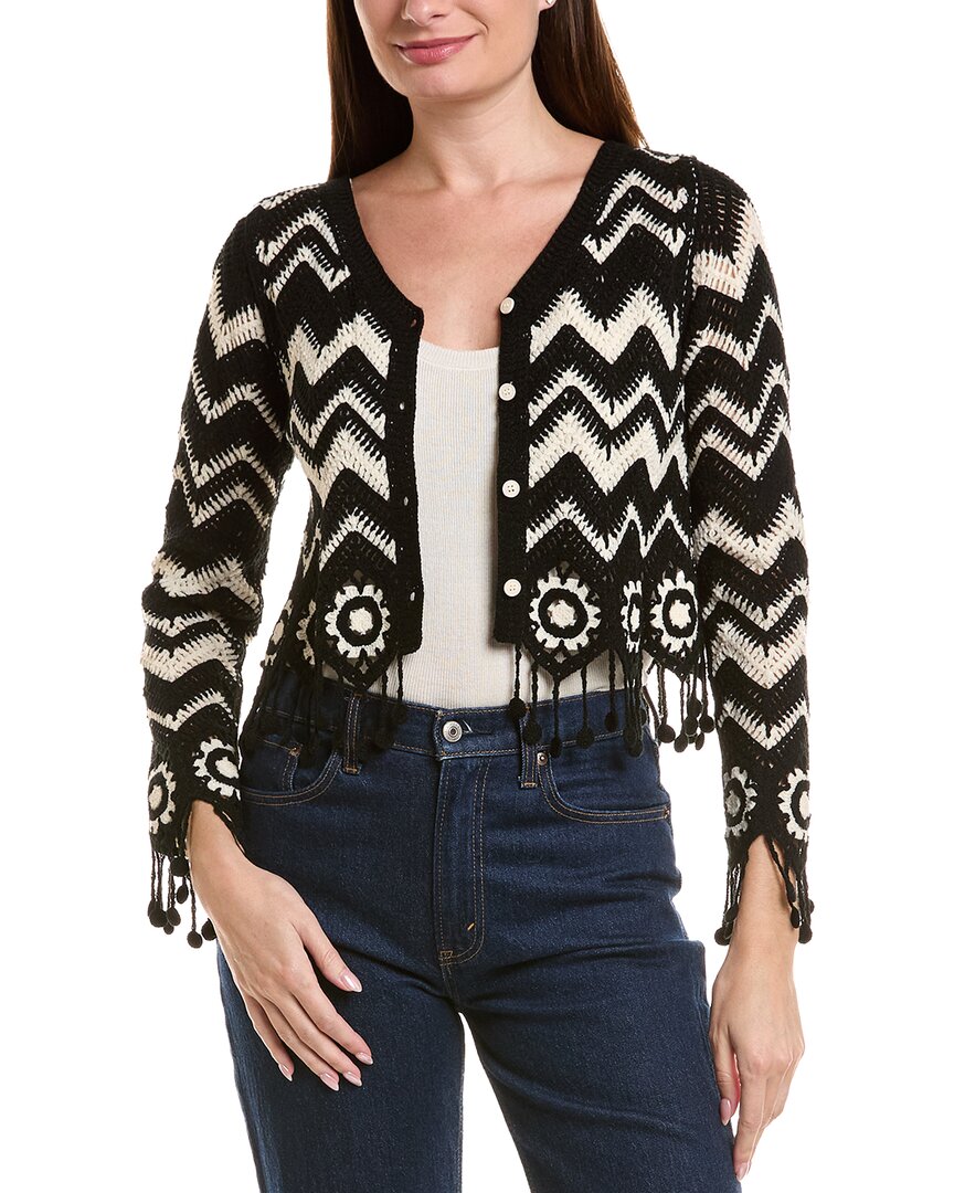 Anna Kay Ballerina Cardigan In Black