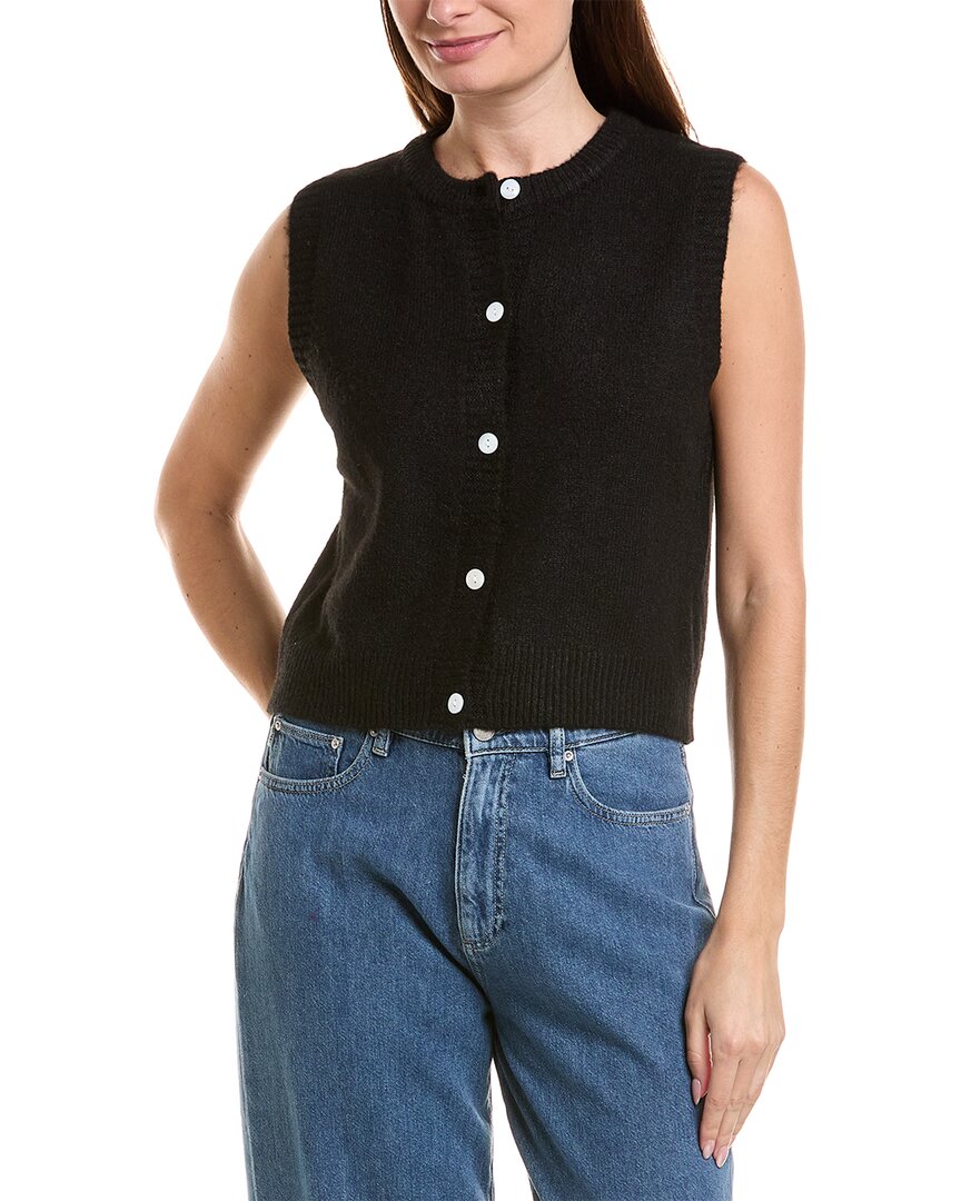 Anna Kay Loriza Vest In Black