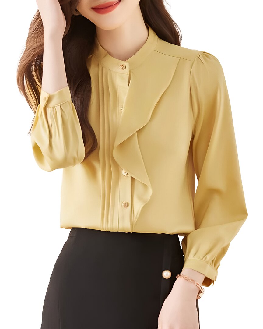 Vera Dolini Shirt In Yellow