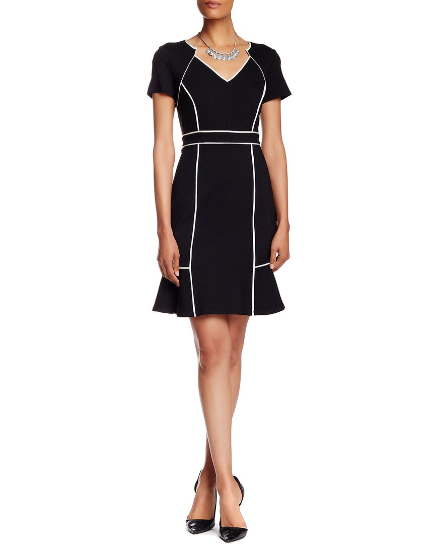Shani Focus By V-neck Ponte Dress