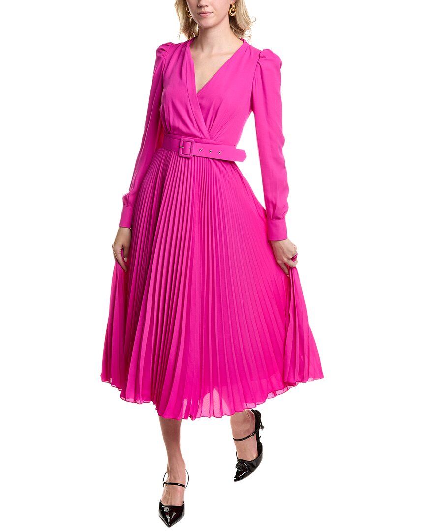 Carla Ruiz Midi Dress In Pink