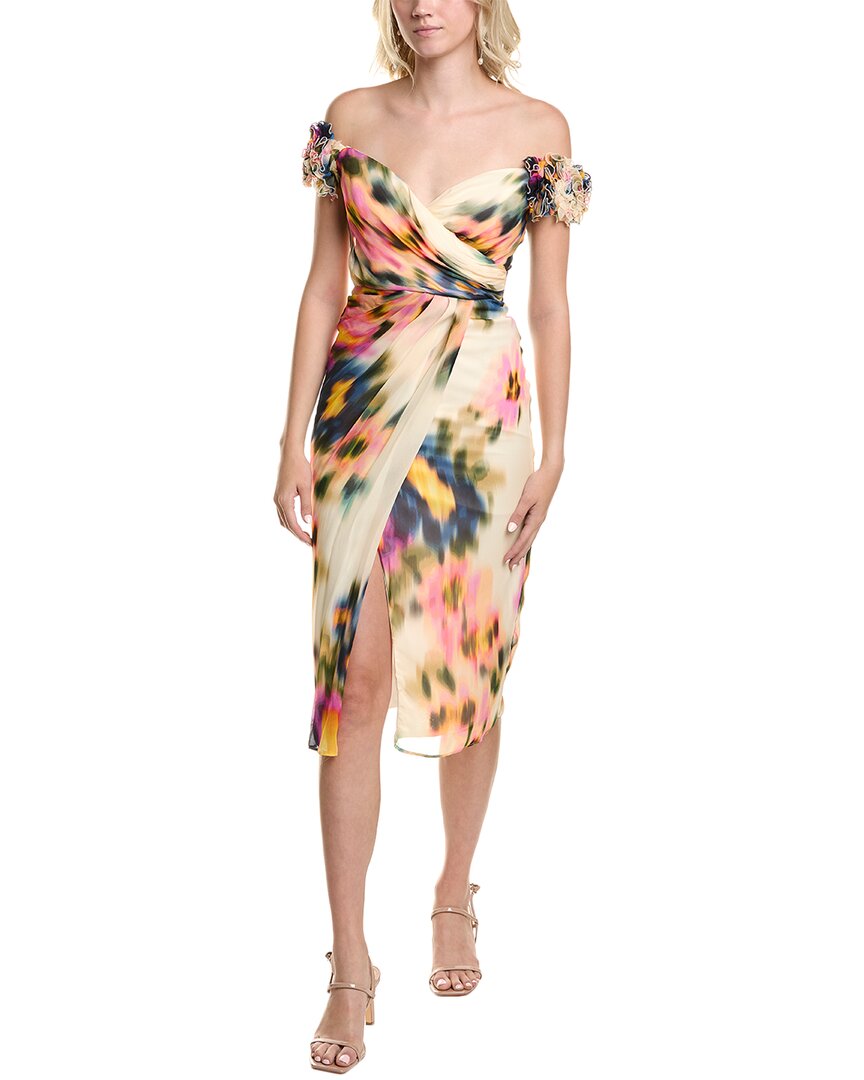 Carla Ruiz Midi Dress In White