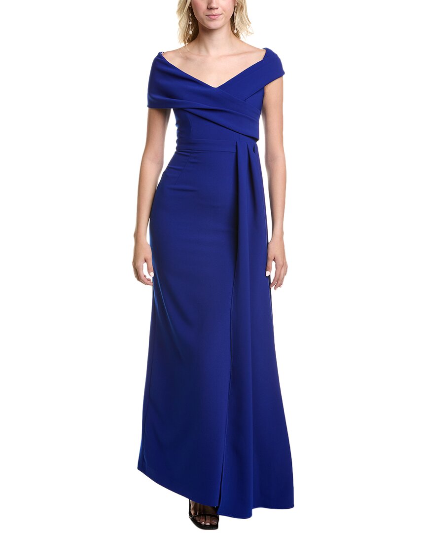 Carla Ruiz Maxi Dress In Blue