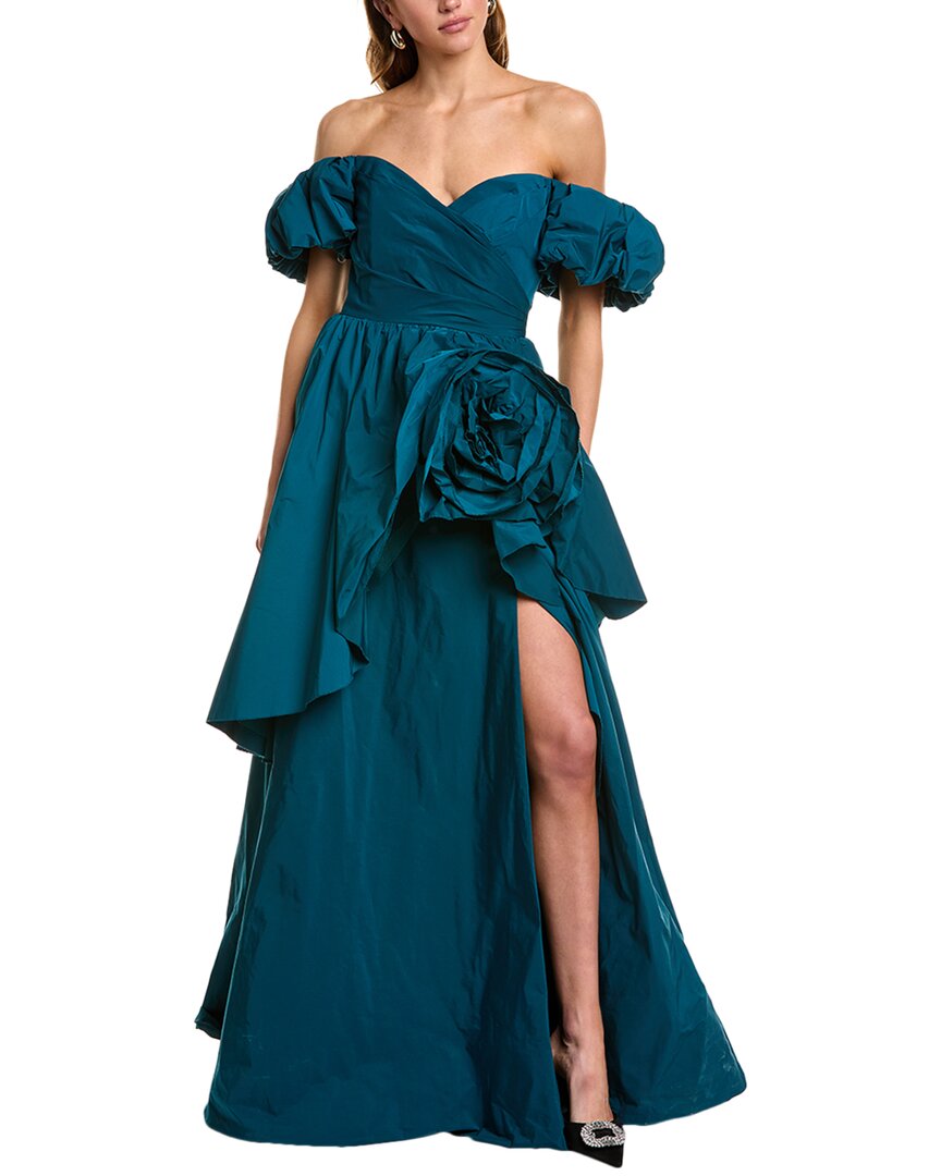 MARCHESA NOTTE MARCHESA NOTTE TAFFETA GOWN