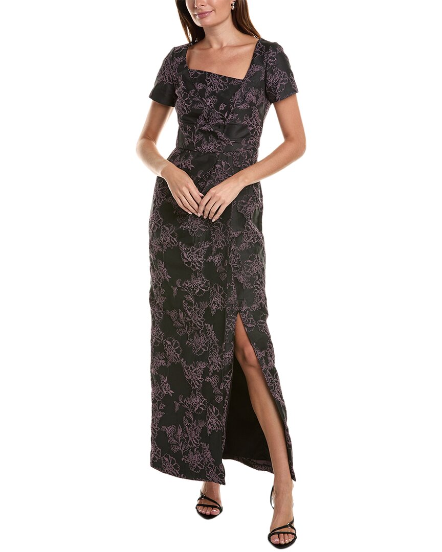 Kay Unger Roslyn Gown In Black