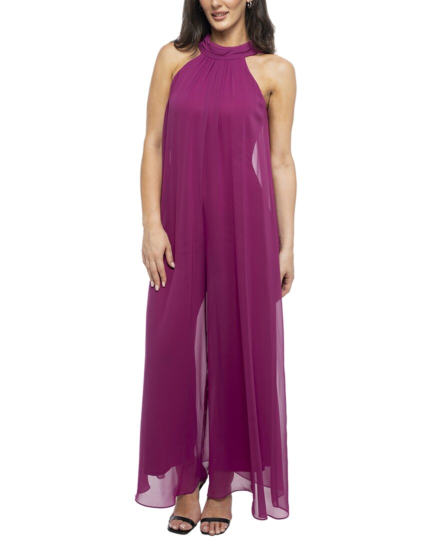 Marina Chiffon Wide Leg Jumpsuit