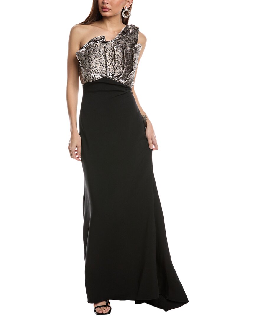 BADGLEY MISCHKA BADGLEY MISCHKA SCULPTURAL GOWN