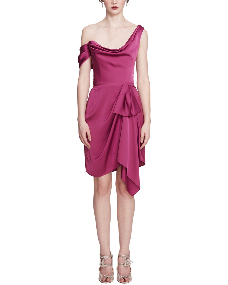 Marchesa Notte Off-shoulder Mini Dress