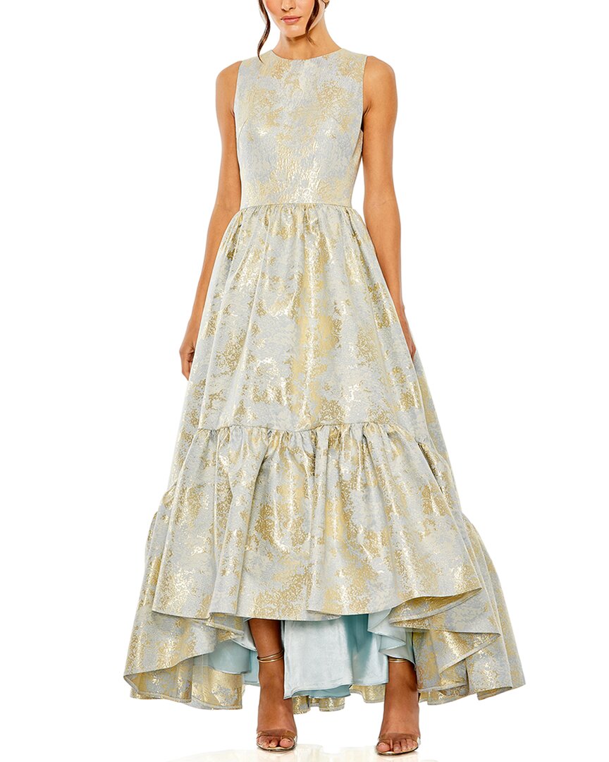 Mac Duggal High-low Gown With Pockets