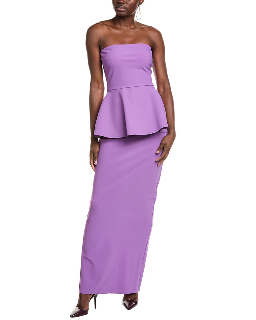 Shop Chiara Boni La Petite Robe Yumix Gown In Purple