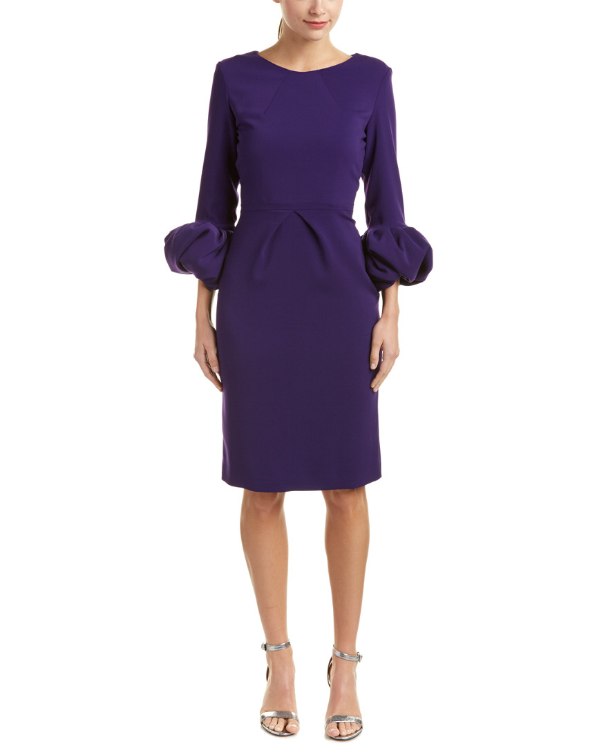 Issue New York Puffed Sleeve Cocktail Dress