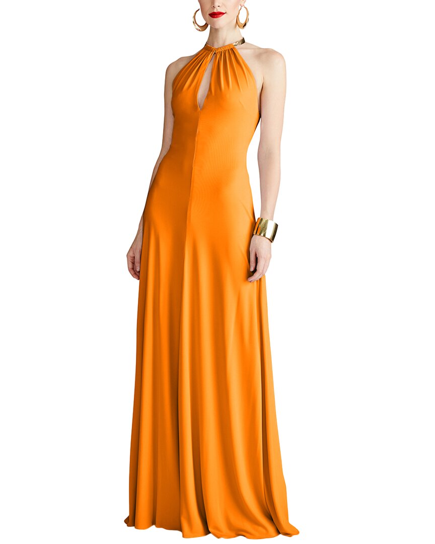 HALSTON HALSTON ORIANA GOWN 