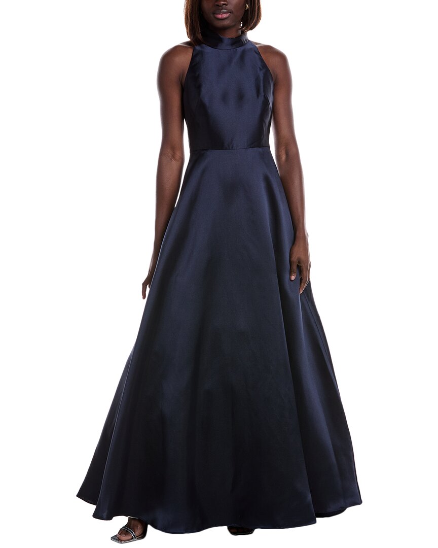 Monique Lhuillier ml Gown In Blue