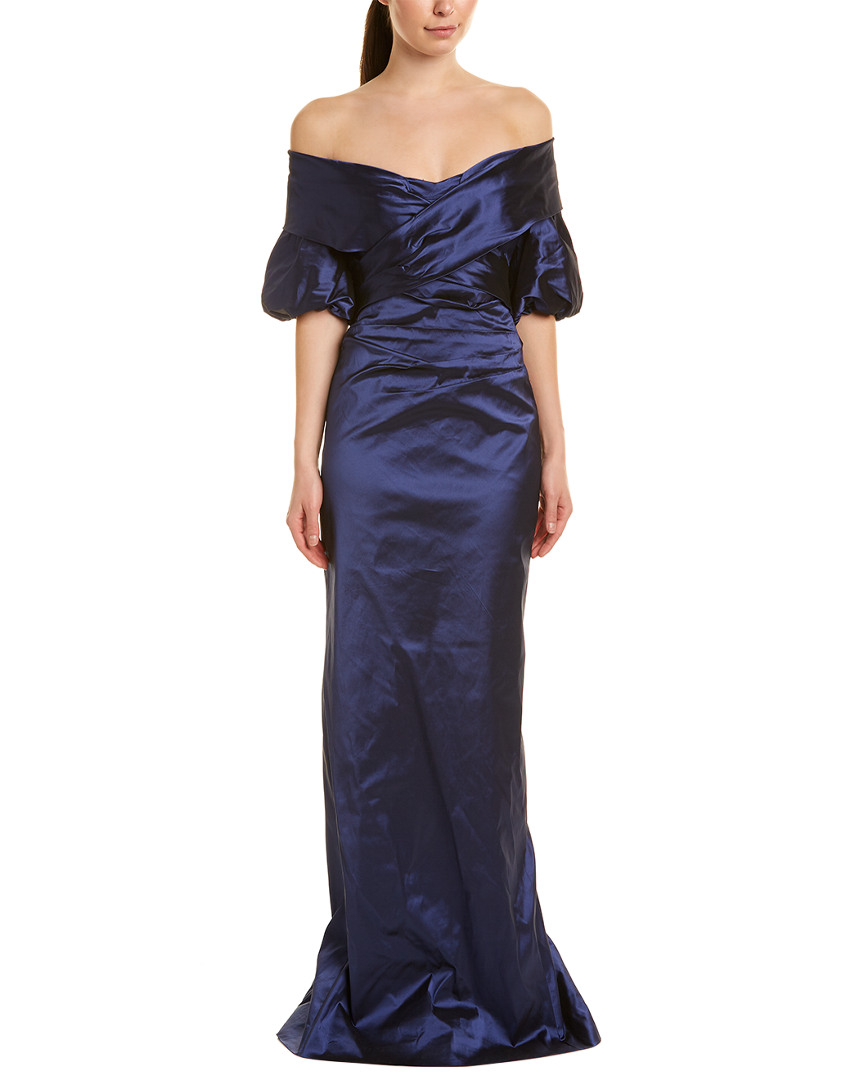 teri jon blue gown