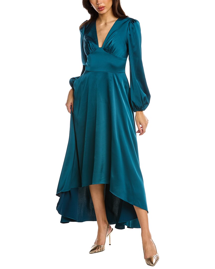 Aidan Mattox Midi Dress In Green | ModeSens