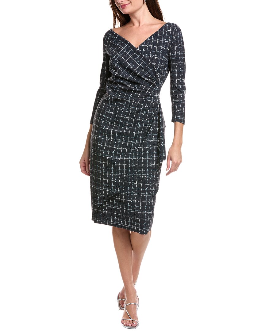 Chiara Boni La Petite Robe Charise Printed Midi Dress In Black