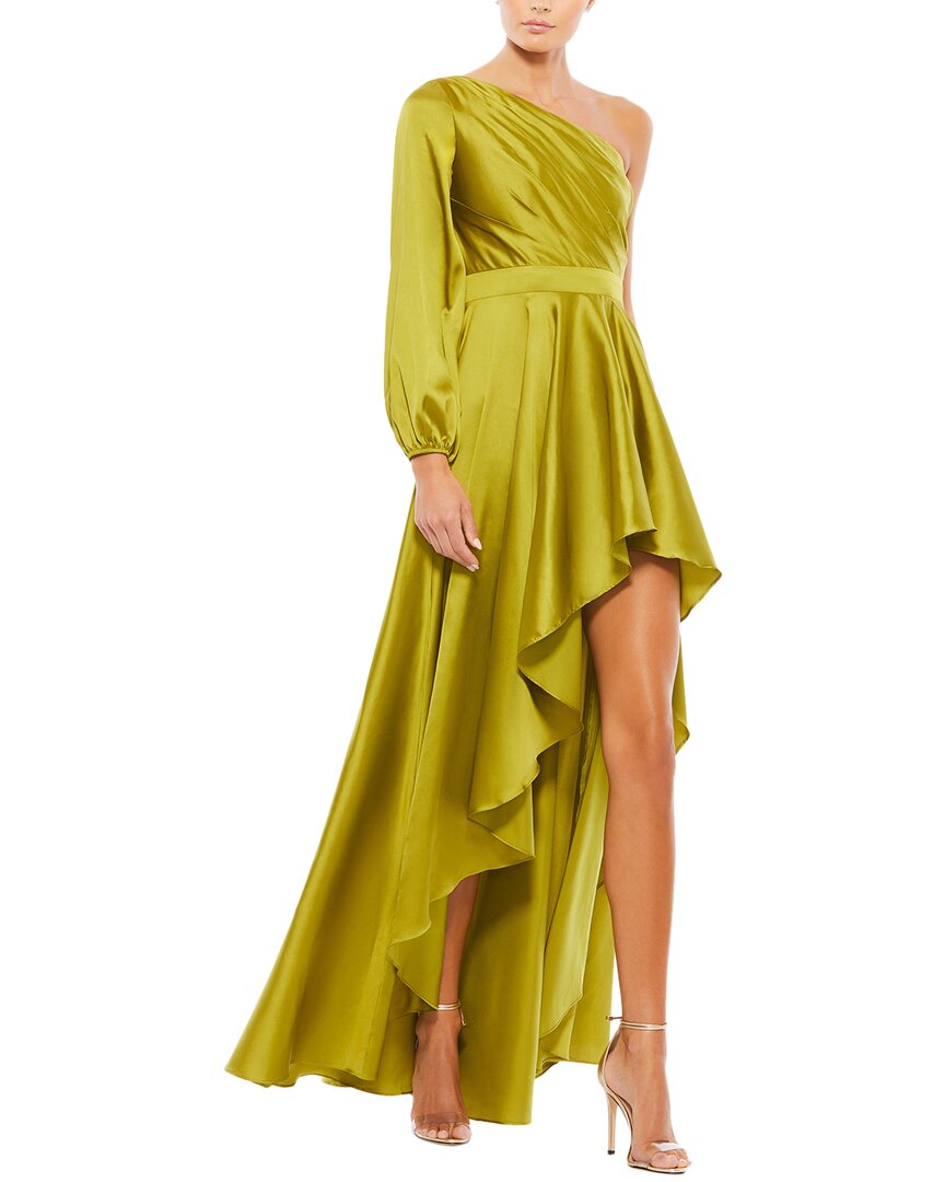 Mac Duggal Ieena High-low One-shoulder Gown