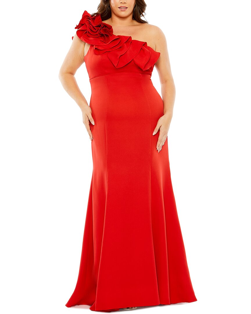 Mac Duggal Ruffle Gown