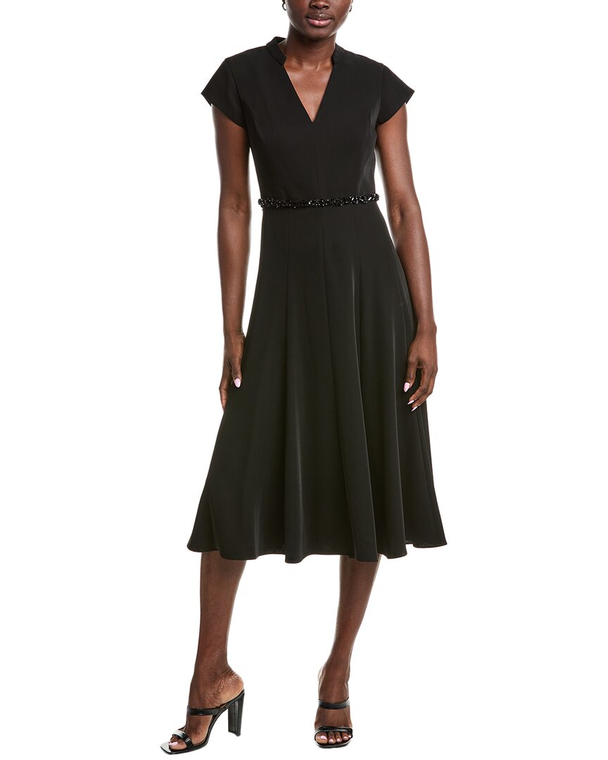 Sachin & Babi Marian Sequin Midi Dress In Black