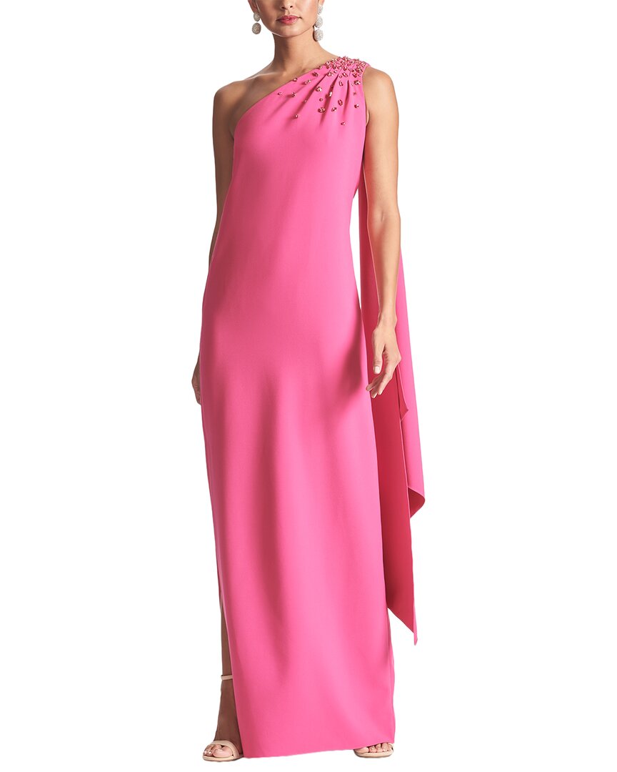 Sachin & Babi Leslie Gown In Pink