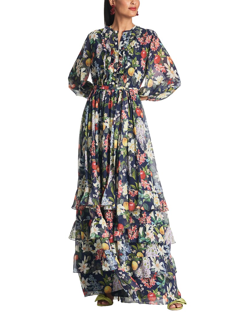 Sachin & Babi Venus Gown In Multi